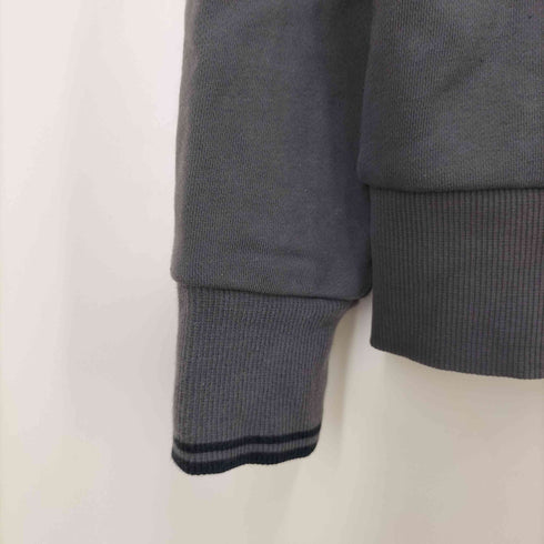 フレッドペリー FRED PERRY ワンポイント ロゴ刺繍 クルーネック スウェット メンズ import:L
