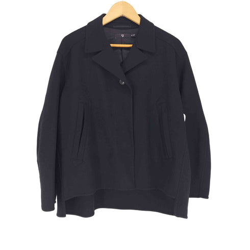 ユニクロプラスジェイ UNIQLO+J ダブルフェイスシャツジャケット レディース JPN:M