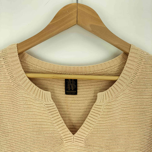 バトナー BATONER Women THE SUMMER KNIT KEY NECK レディース JPN:1