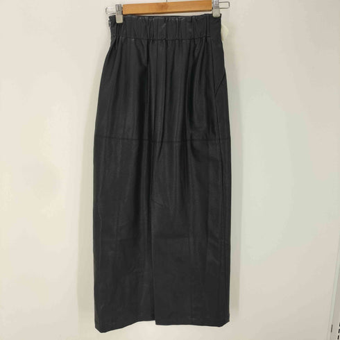 SIWEM FAUX LEATHER SKIRT レディース JPN:M