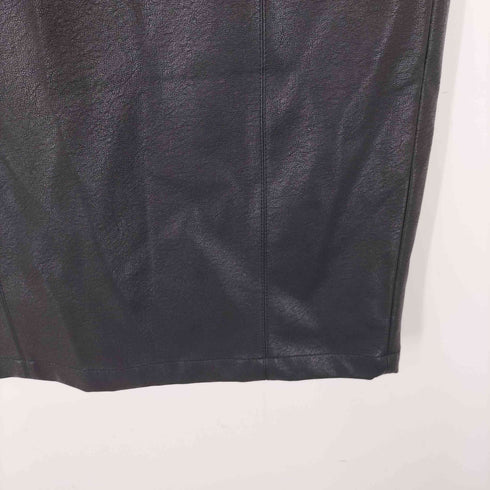 SIWEM FAUX LEATHER SKIRT レディース JPN:M