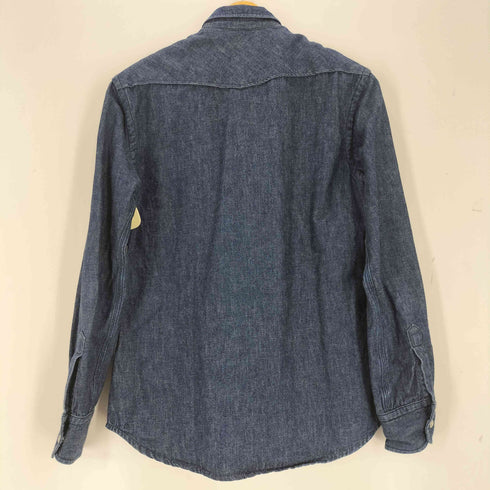 メゾンキツネ MAISON KITSUNE ウエスタンデニムシャツ メンズ XS