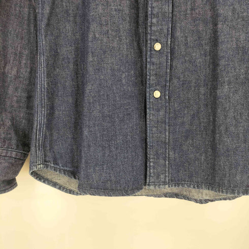 メゾンキツネ MAISON KITSUNE ウエスタンデニムシャツ メンズ XS