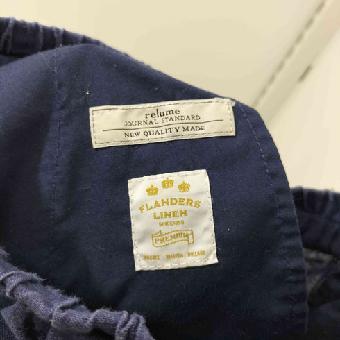 ジャーナルスタンダードレリューム JOURNAL STANDARD relume FLANDERS LINEN フランダースリネン イージーパンツ レディース FREE