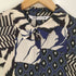 ザラ ZARA THE CORI SHIRT 総柄 レーヨンシャツ レディース import:S