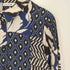 ザラ ZARA THE CORI SHIRT 総柄 レーヨンシャツ レディース import:S