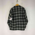 タウンクラフト TOWNCRAFT 70S ウール混 オンブレ チェックシャツ メンズ import:M