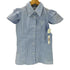 エピヌ epine PARIS pearl blouse blue stripe レディース