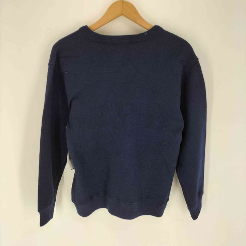 Green beret 90S ウール Vネック カーディガン メンズ import:L