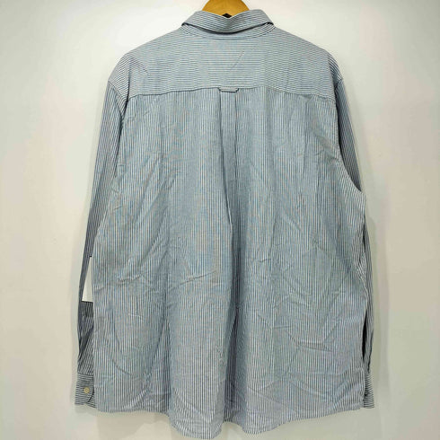 チャップス CHAPS ストライプ オックスフォード ボタンダウン シャツ メンズ import:XXL