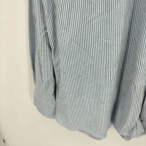 チャップス CHAPS ストライプ オックスフォード ボタンダウン シャツ メンズ import:XXL