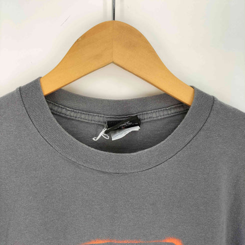 00S US企画 @2002 アニメキャラクター バックプリント クルーネック S/S Tシャツ メンズ import:M