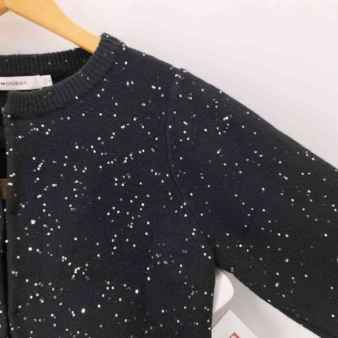 マウジー moussy SPANGLE KNIT COMBI レディース FREE
