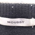 マウジー moussy SPANGLE KNIT COMBI レディース FREE