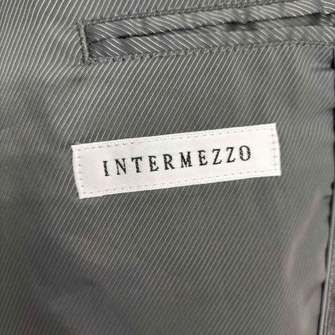 インターメッツォ INTERMEZZO 背抜き 3Bテーラードジャケット メンズ 2L