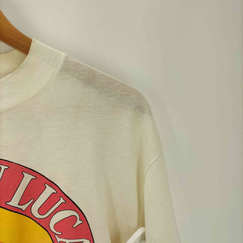 80-90S CABO SANLUCAS MEXICO カジキ フィシュ プリント S/S Tシャツ シングルステッチ カットオフ メンズ