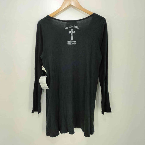 A GREAT FAIRY TALE 00s Y2K ユニオンジャック スパンコール L/S Tシャツ レディース FREE