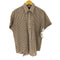 ジェーシーペニー JC Penney The Men's Shop 80-90S コットン ポリ S/S シアー チェック シャツ 襟芯 メンズ import:L