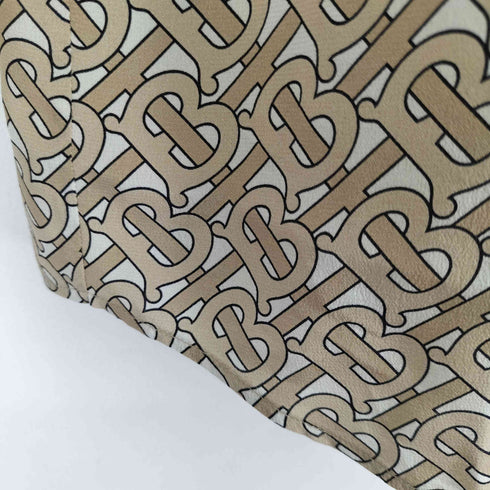 バーバリーロンドン BURBERRY LONDON 総柄 L/S シルクブラウス レディース US:0-2