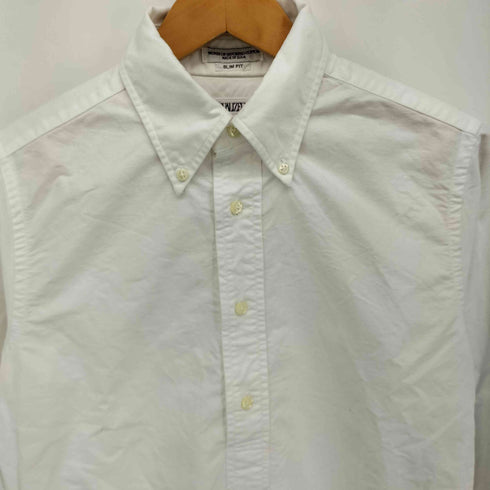 インディヴィジュアライズドシャツ individualized shirts USA製 SLIM FIT ボタンダウン プルオーバー L/S シャツ メンズ 14 1/2