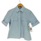 MARIA McMANUS USA製 レギュラーカラー ショートスリーブ シャツ レディース import:XS