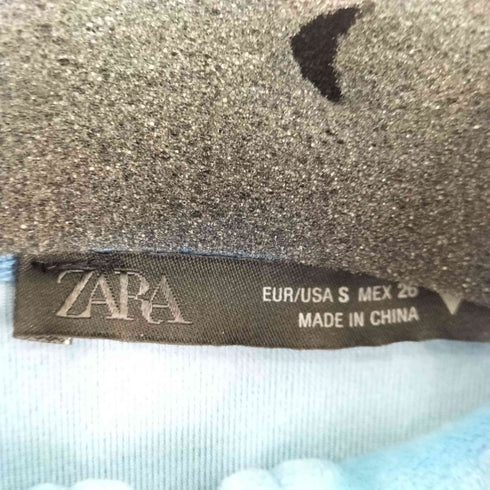 ザラ ZARA ベルベット刺繍 トラックジャケット レディース import:S