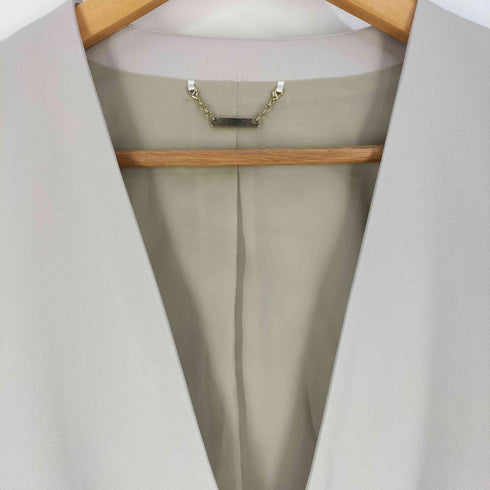 ユナイテッドアローズグリーンレーベルリラクシング UNITED ARROWS green label relaxing ノーカラー ジャケット -ウォッシャブル・防シワ- レディース JPN:38