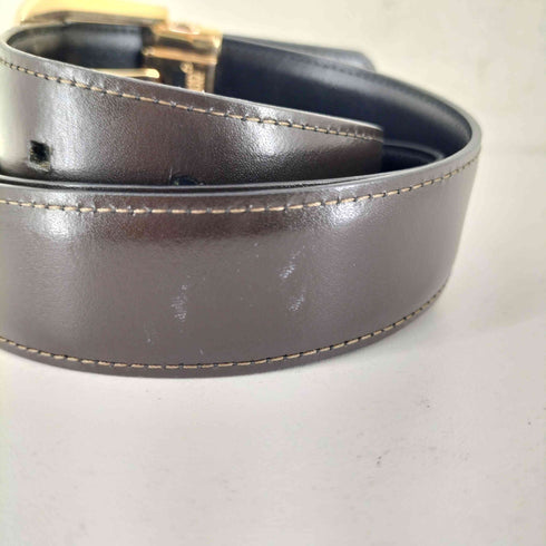 モンブラン MONTBLANC ホースシュー レザーベルト メンズ