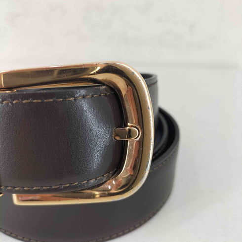 モンブラン MONTBLANC ホースシュー レザーベルト メンズ