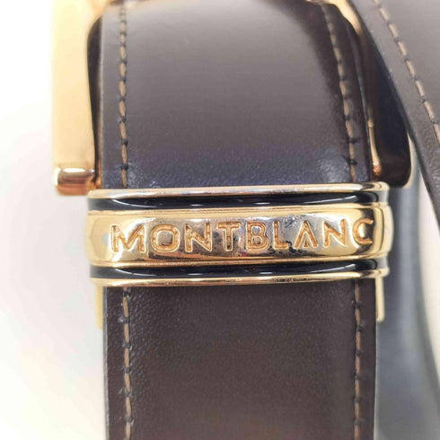 モンブラン MONTBLANC ホースシュー レザーベルト メンズ