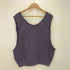 ビームスボーイ BEAMS BOY 25SS カットオフ スウェット ベスト レディース