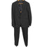 パーソンズフォーメン person's for men ストライプ パワーショルダー 背抜き 2B テーラードジャケット センタープレス スラックス セットアップ メンズ a5