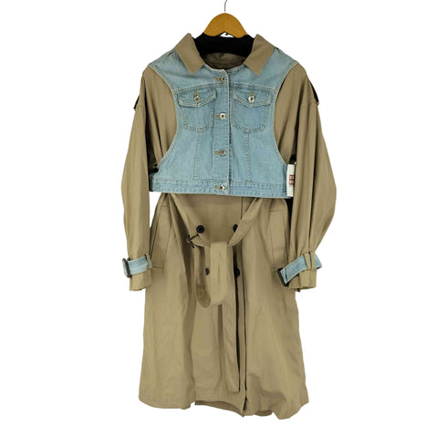 ダブルスタンダードクロージング DOUBLE STANDARD CLOTHING デニムドッキングトレンチコート レディース JPN:36