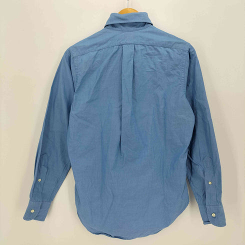 インディヴィジュアライズドシャツ individualized shirts USA製 STANDARD FIT リップストップ ボタンダウン プルオーバー L/S シャツ メンズ 14 1/2