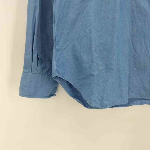 インディヴィジュアライズドシャツ individualized shirts USA製 STANDARD FIT リップストップ ボタンダウン プルオーバー L/S シャツ メンズ 14 1/2