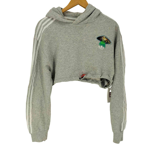 アディダスオリジナルス adidas Originals Women's Crop Hoodie クロップ フーディー プルオーバーパーカー レディース JPN:M
