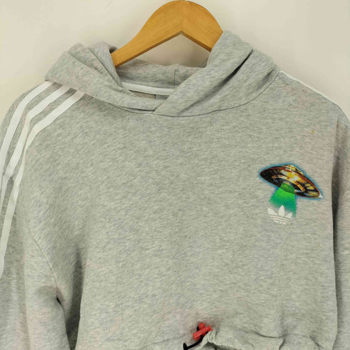 アディダスオリジナルス adidas Originals Women's Crop Hoodie クロップ フーディー プルオーバーパーカー レディース JPN:M