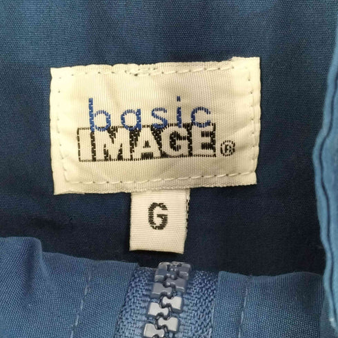 BASIC IMAGE ピーチスキン フードパッカブル ジャケット メンズ G