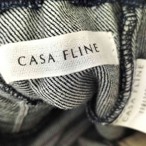 カーサフライン CASA FLINE フロントホックデニムロングワンピース レディース FREE