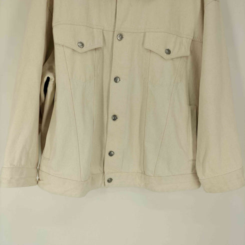 ディーゼル DIESEL バックロゴパッチ ビッグシルエット デニム トラッカージャケット メンズ import:S