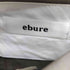 エブール ebure 1タック ワイドストレート チノパンツ レディース
