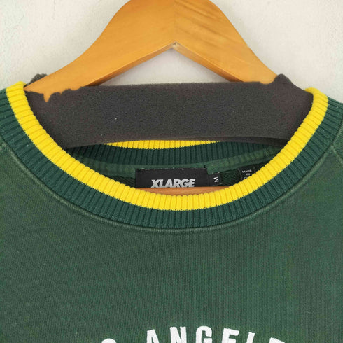 エクストララージ XLARGE TEAM LOGO 2TONE CREWNECK SWEAT メンズ JPN:M