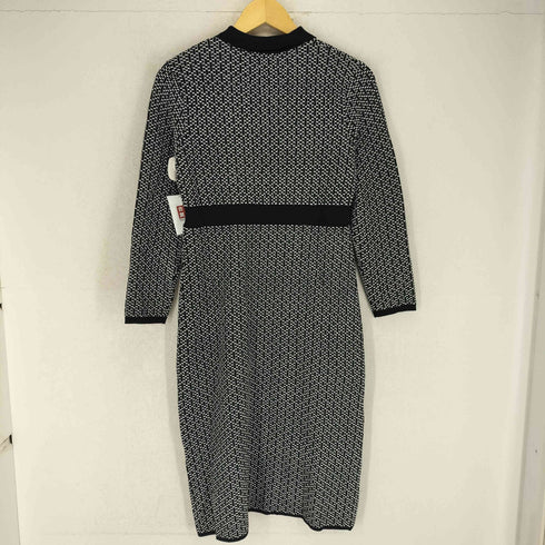 クードシャンス COUP DE CHANCE ジャガード ニットポロワンピース レディース 38