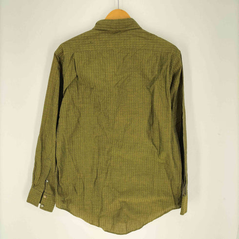 キャサリンハムネットロンドン KATHARINE HAMNETT LONDON L/S 総柄 貝ボタン シャツ メンズ import:L