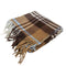 ツイードミル TWEEDMILL PURE NEW WOOL チェック柄マフラー レディース