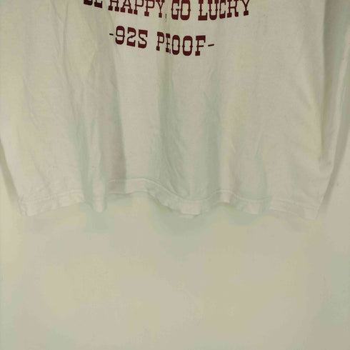 JOHNNY KOOL 両面プリント S/S リンガ― Tシャツ メンズ import:L