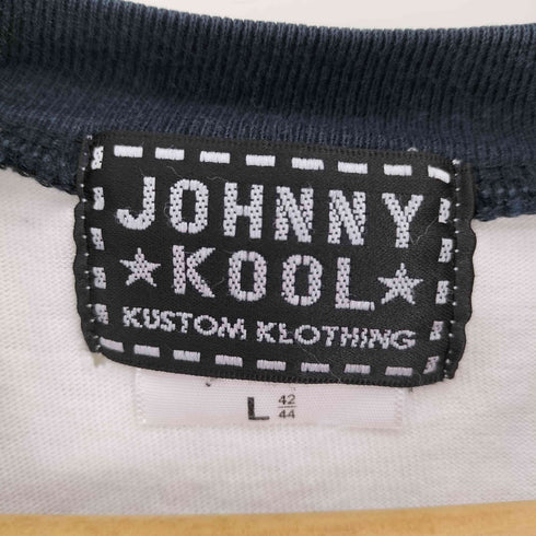 JOHNNY KOOL 両面プリント S/S リンガ― Tシャツ メンズ import:L
