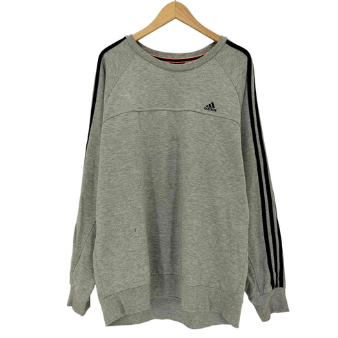 アディダス adidas サイドライン クルーネックスウェット メンズ X0