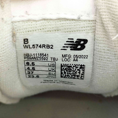 ニューバランス NEW BALANCE WL574 ローカット スニーカー レディース JPN:23.5