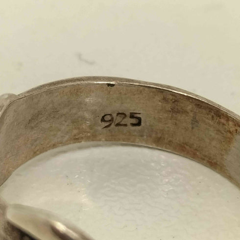 925刻印 バックルデザインリング レディース 8